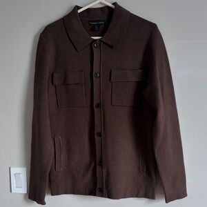 Christian Lacroix Dark Brown Shirt Jacket / Cardigan